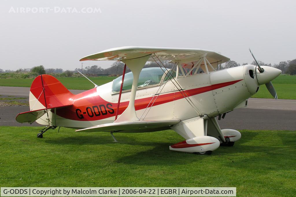 G-ODDS, 1980 Aerotek Pitts S-2A Special C/N 2225, Aerotek Pitts S-2A Special. A competitor at the 2006 John McLean Trophy aerobatics competition