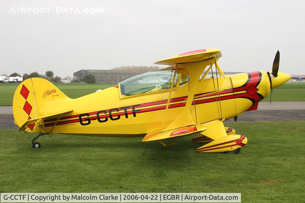 G-CCTF, 1977 Aerotek Pitts S-2A Special C/N 2146, Aerotek Pitts S-2A Special. A competitor at the 2006 John McLean Trophy aerobatics competition, Breighton Airfield.