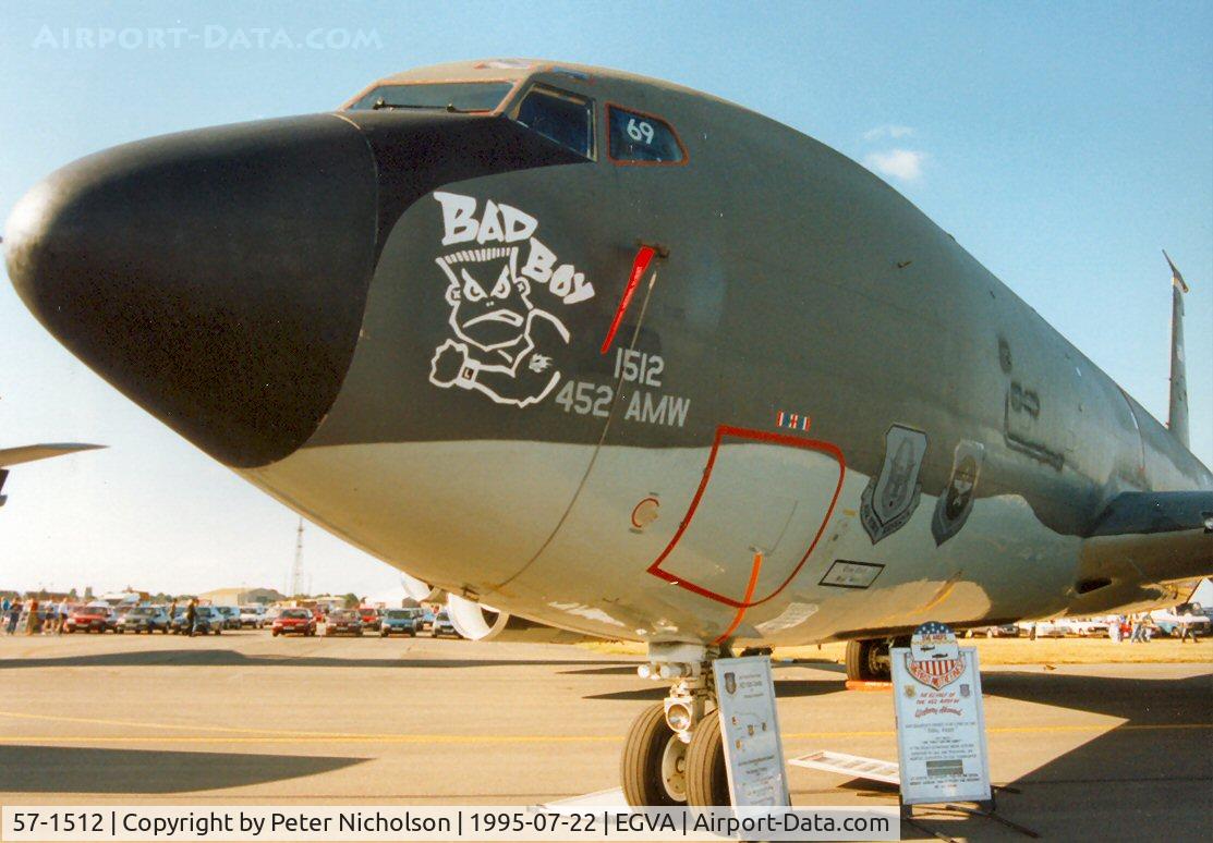57-1512, 1958 Boeing KC-135E Stratotanker C/N 17583, KC-135E Stratotanker 
