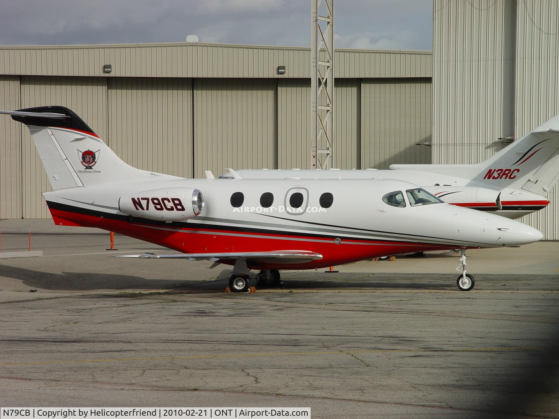 N79CB, Hawker Beechcraft Corp 390 C/N RB-264, Parked and waiting