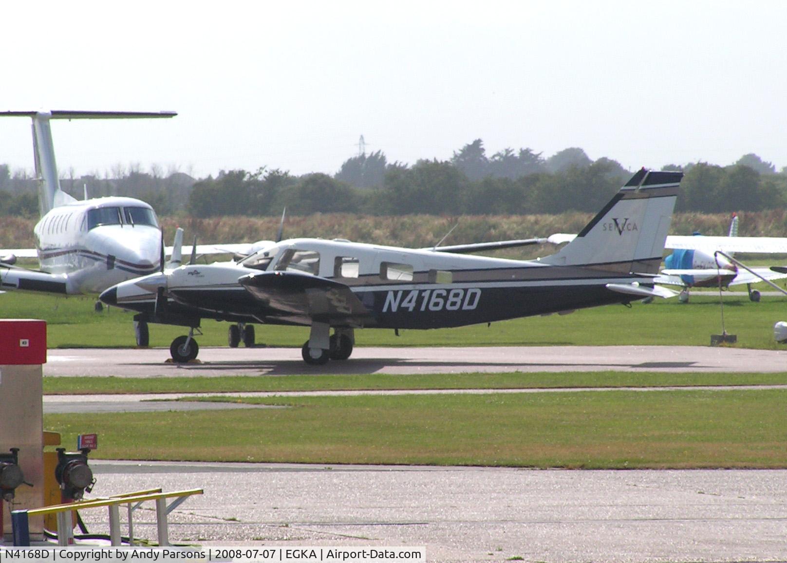 N4168D, 2000 Piper PA-34-220T C/N 3449158, At Shoreham