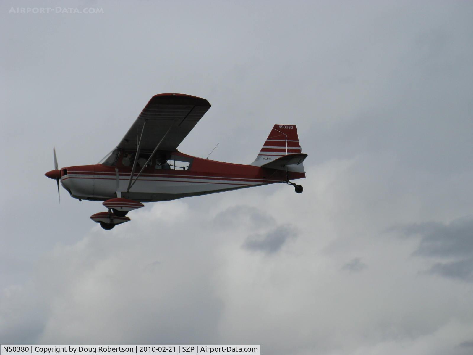 N50380, 1979 Bellanca 7ECA Citabria Citabria C/N 1291-79, 1979 Bellanca 7ECA CITABRIA, Lycoming O-235 115 Hp, on final Rwy 22