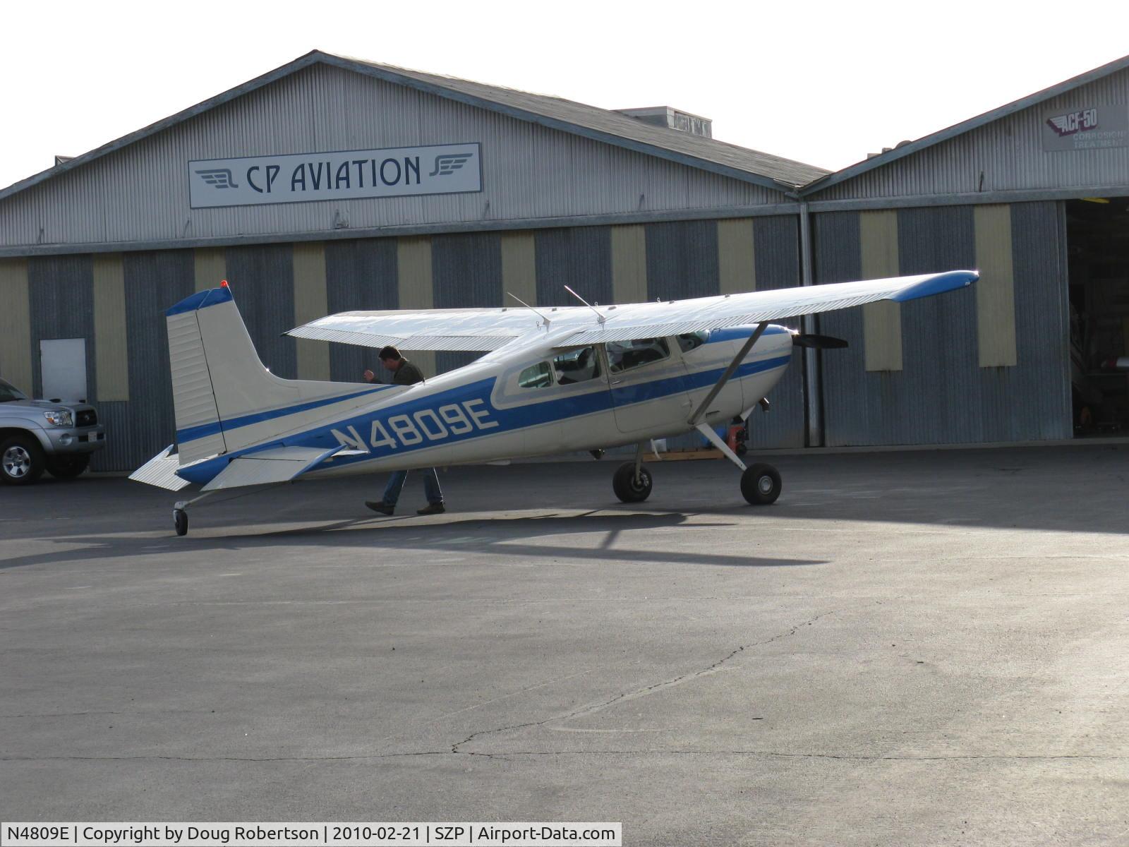 N4809E, 1980 Cessna 180K Skywagon C/N 18053175, Cessna 180K SKYWAGON, Continental O-470-S 230 Hp, maintenance