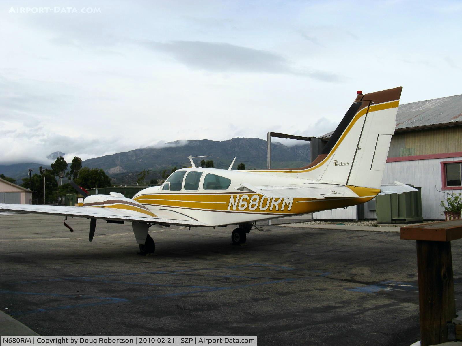 N680RM, 1966 Beech C55 Baron (95-C55) C/N TE-59, 1966 Beech 95-C55 BARON, two Continental IO-550s 285 Hp each continuous