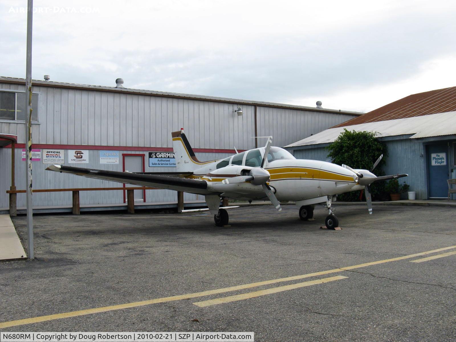 N680RM, 1966 Beech C55 Baron (95-C55) C/N TE-59, 1966 Beech 95-C55 BARON, two Continental IO-550s 285 Hp each continuous