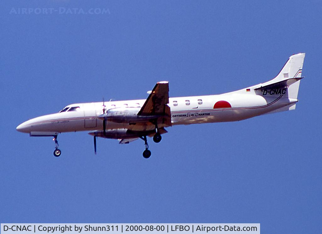 D-CNAC, 1996 Fairchild SA-227DC Metro 23 C/N DC-895B, Landing rwy 32L with Northern Air Charter...