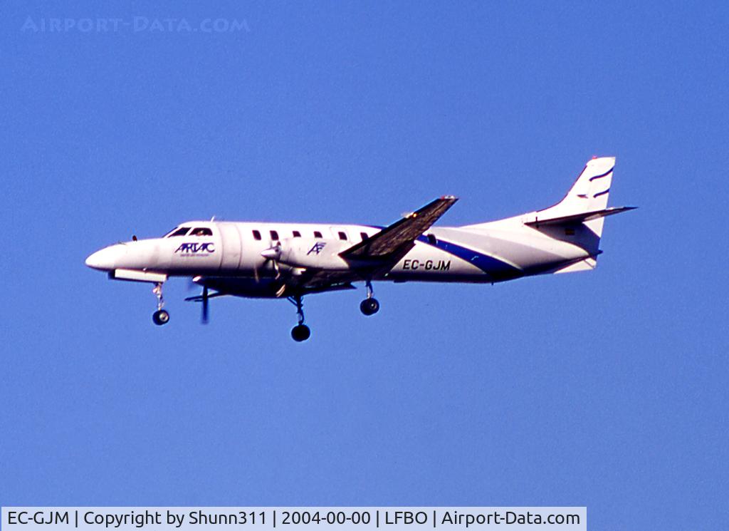 EC-GJM, 1991 Fairchild SA-227BC Metro III C/N BC-772B, Landing rwy 32R... Used by Artac Aviation at this time...