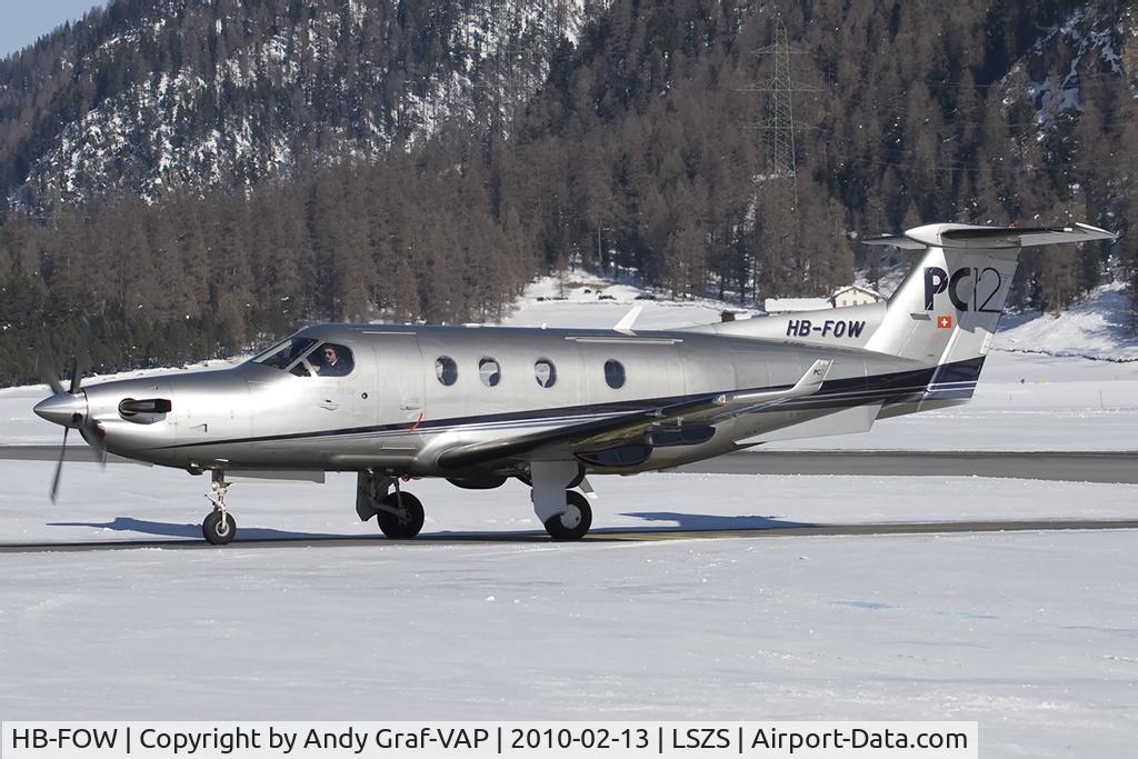 HB-FOW, 2001 Pilatus PC-12/45 C/N 411, PC12