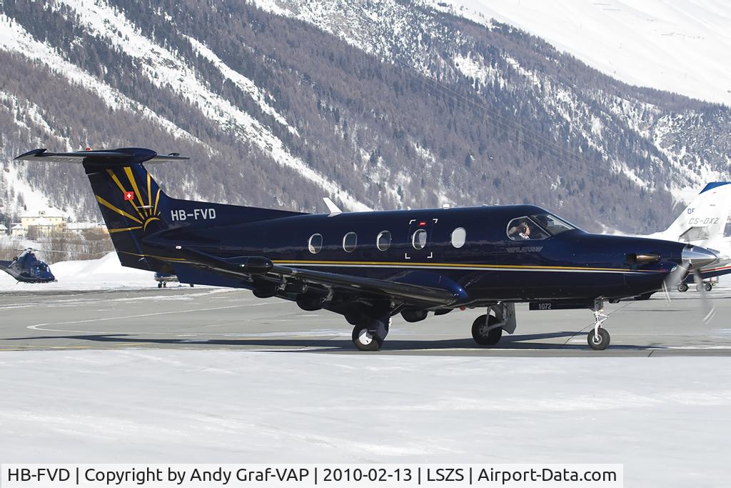 HB-FVD, 2008 Pilatus PC-12/47E C/N 1072, Air Engedina PC12