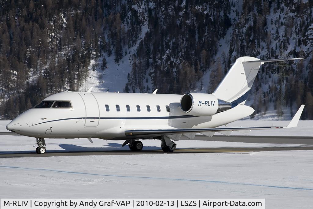 M-RLIV, 2007 Bombardier Challenger 605 (CL-600-2B16) C/N 5731, CL-605