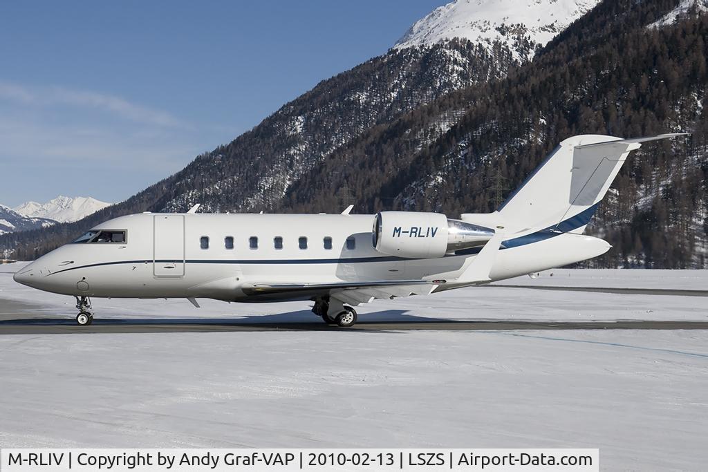 M-RLIV, 2007 Bombardier Challenger 605 (CL-600-2B16) C/N 5731, CL-605