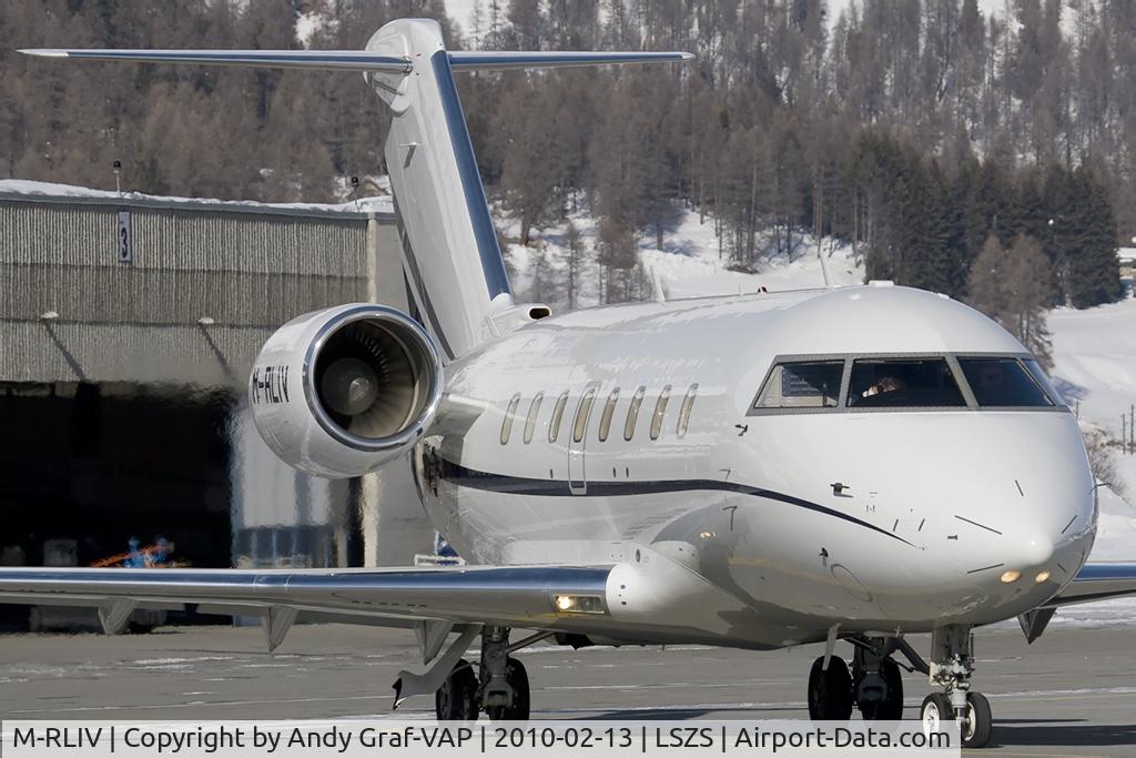 M-RLIV, 2007 Bombardier Challenger 605 (CL-600-2B16) C/N 5731, CL-605
