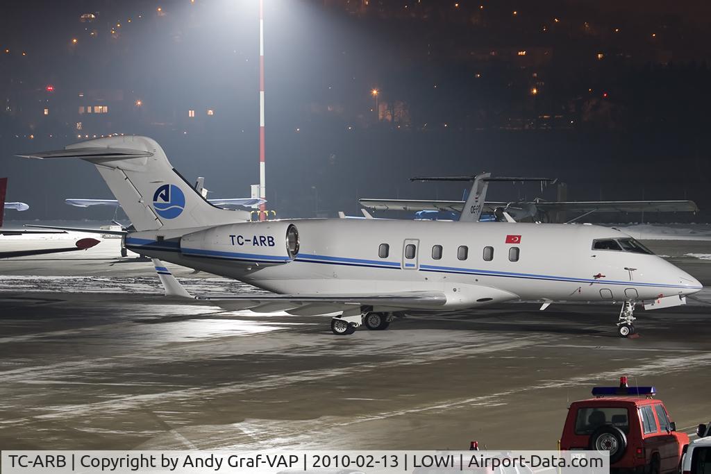 TC-ARB, 2007 Bombardier Challenger 300 (BD-100-1A10) C/N 20181, CL-300