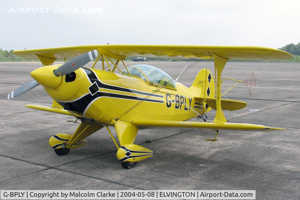 G-BPLY, 1988 Christen Pitts S-2B Special C/N 5149, Christen Pitts S-2B Special at Elvington Airfield, N Yorks in 2004.