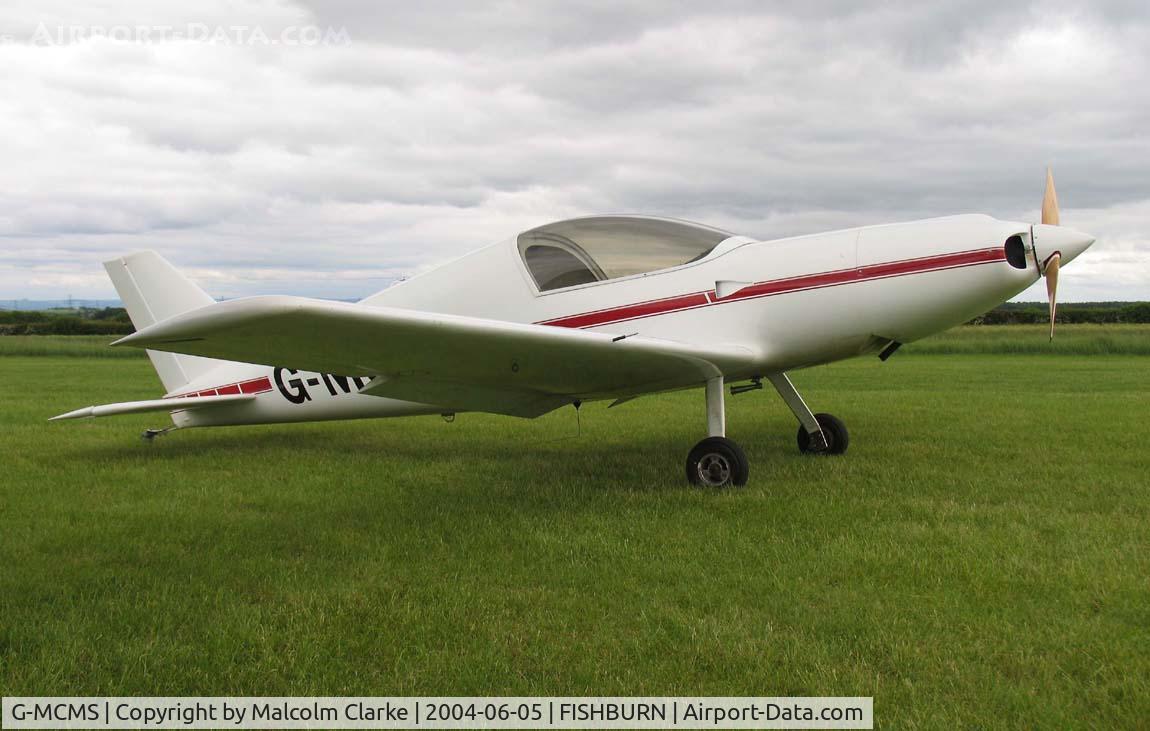 G-MCMS, 1993 Aero Designs Pulsar C/N PFA 202-11982, Aero Designs Pulsar at Fishburn Airfield, UK in 2004.