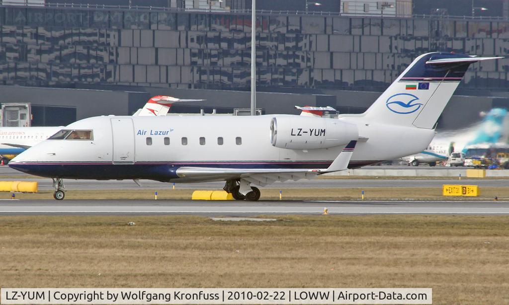 LZ-YUM, 1983 Canadair Challenger 600S (CL-600-1A11) C/N 1085, Air Lazur