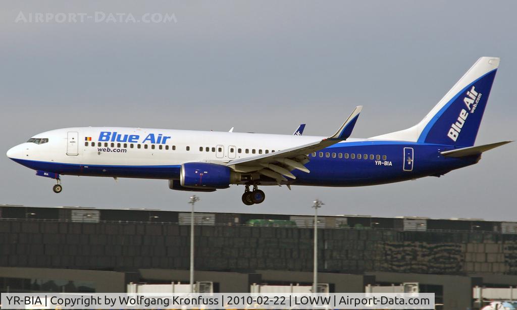 YR-BIA, 2000 Boeing 737-8AS C/N 29925, Blue Air