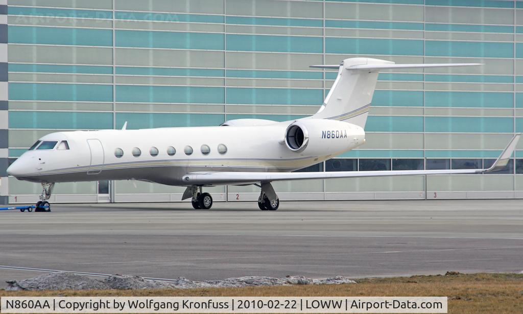 N860AA, 2005 Gulfstream Aerospace GV-SP (G550) C/N 5079, Gulfstream Aerospace Corp
