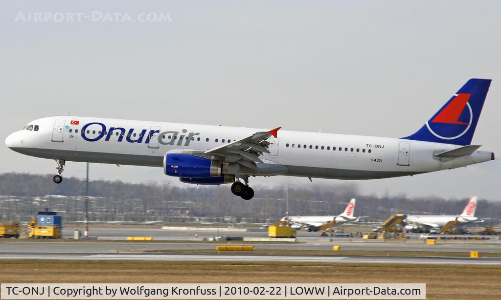 TC-ONJ, 1993 Airbus A321-131 C/N 385, Onur Air