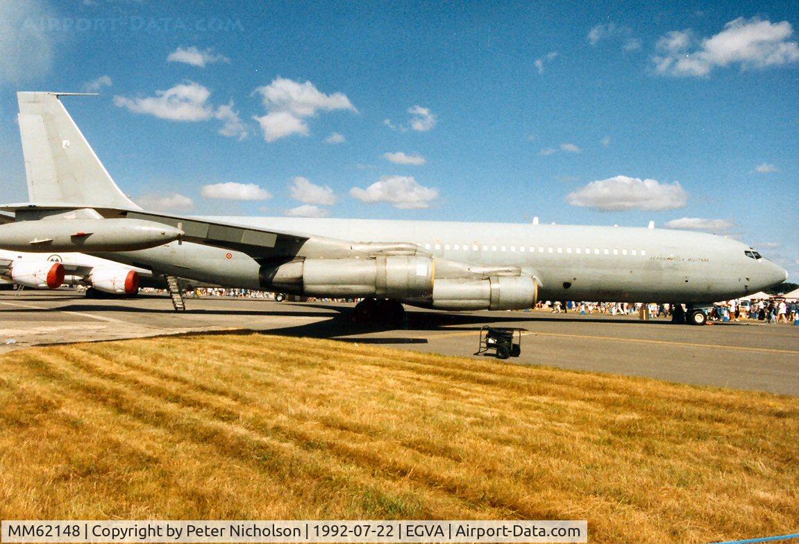 MM62148, 1968 Boeing 707-382B C/N 19740, Boeing 707-382B of 14 Stormo Italian Air Force on display at the 1995 Intnl Air Tattoo at RAF Fairford.