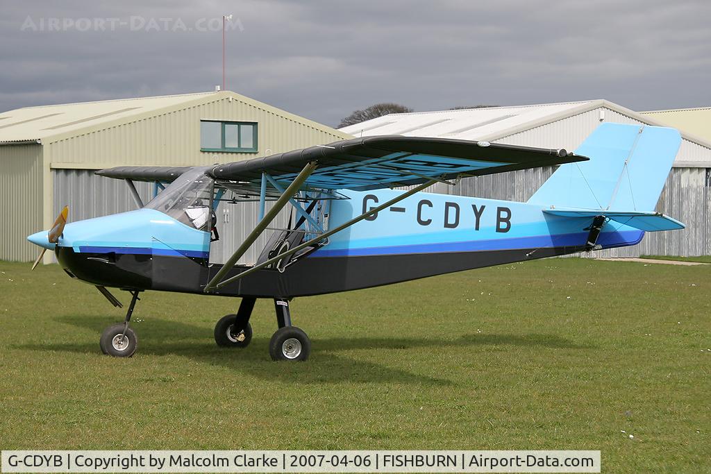 G-CDYB, 2006 Rans S-6ES Coyote II C/N PFA 204-14416, Rans S-6ES Coyote II at Fishburn Airfield in 2007.