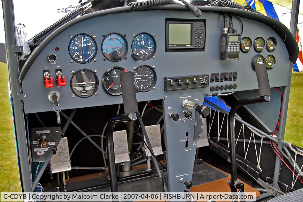 G-CDYB, 2006 Rans S-6ES Coyote II C/N PFA 204-14416, Rans S-6ES Coyote II at Fishburn Airfield in 2007.