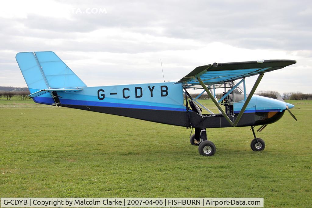 G-CDYB, 2006 Rans S-6ES Coyote II C/N PFA 204-14416, Rans S-6ES Coyote II at Fishburn Airfield in 2007.