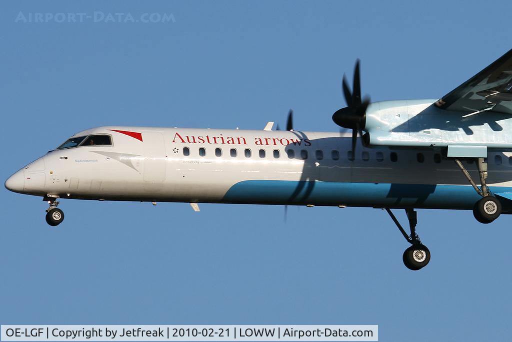 OE-LGF, 2002 De Havilland Canada DHC-8-402Q Dash 8 C/N 4068, Austrian Arrows Bombardier DHC-8-402, c/n: 4068