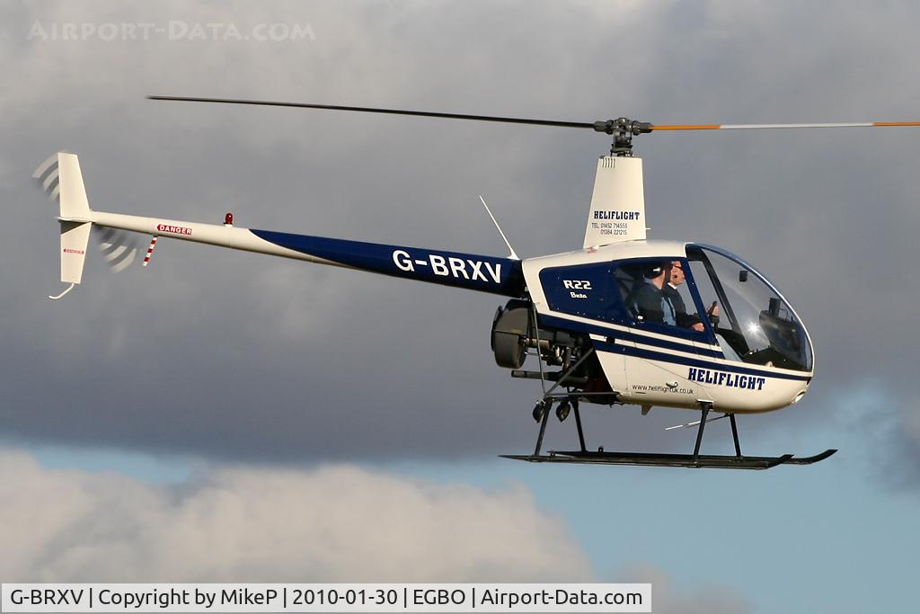 G-BRXV, 1989 Robinson R22 Beta C/N 1246, Local training flight.