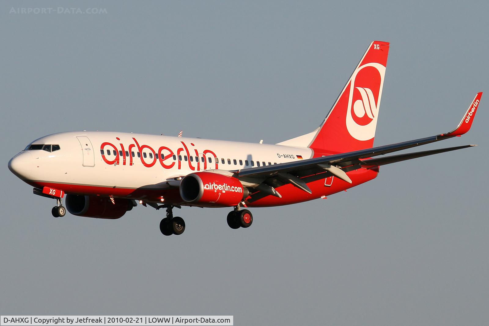 D-AHXG, 2008 Boeing 737-7K5 C/N 35140, Air Berlin 2008 Boeing 737-7K5, c/n: 35140/2575