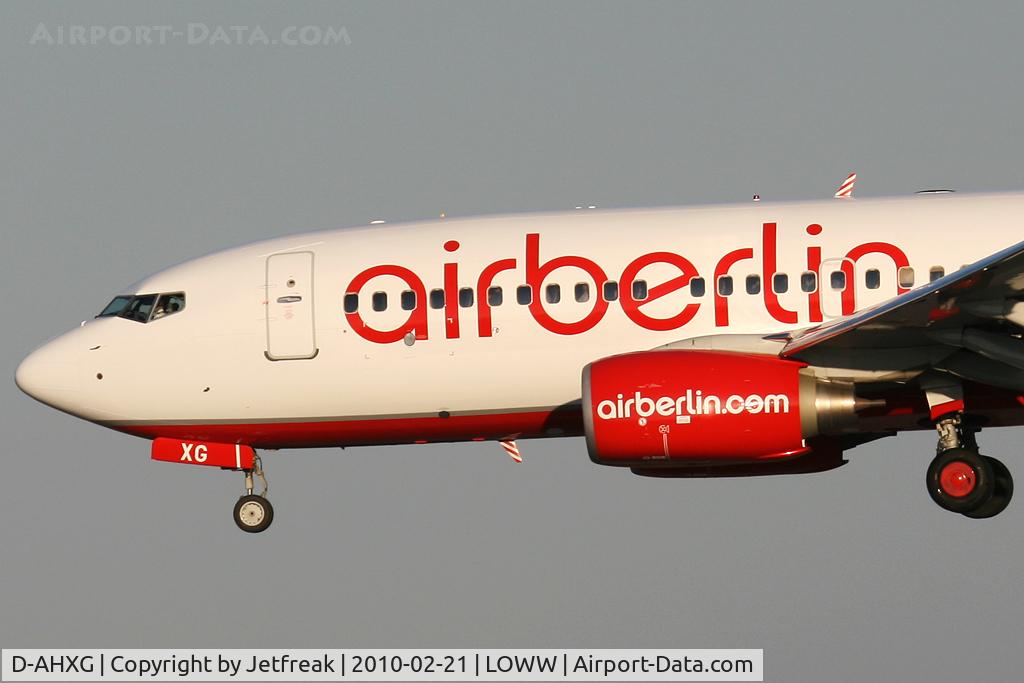 D-AHXG, 2008 Boeing 737-7K5 C/N 35140, Air Berlin 2008 Boeing 737-7K5, c/n: 35140/2575