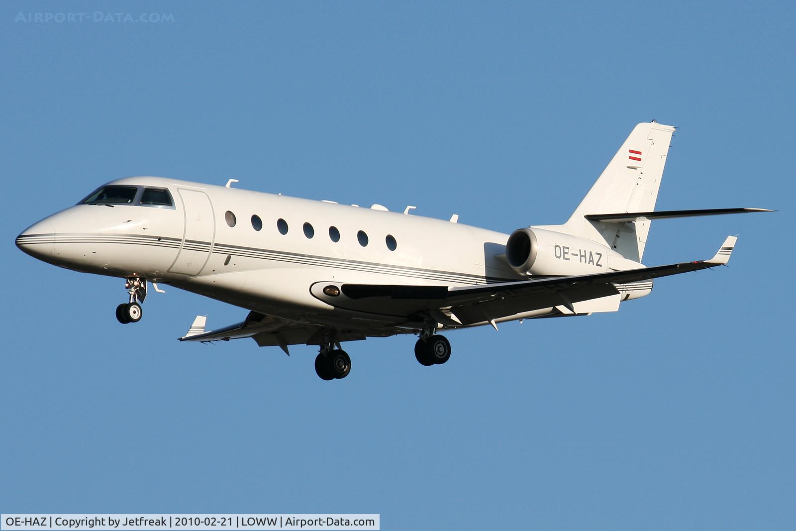 OE-HAZ, 2004 Gulfstream Aerospace G200 C/N 102, 2004 Gulfstream G200 Galaxy (IAI 1126), c/n: 102