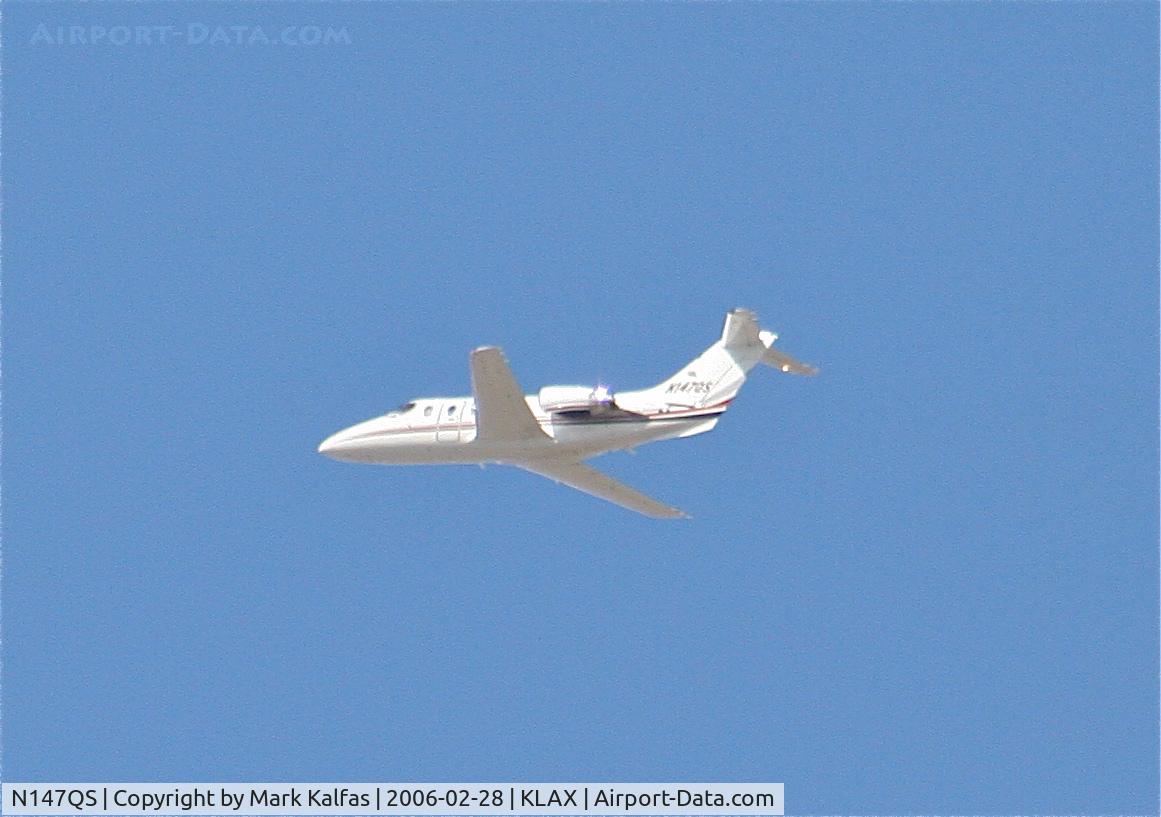 N147QS, Raytheon 400A C/N RK-436, Net Jets Raytheon Aircraft Company 400A , N147QS 25L departure KLAX.