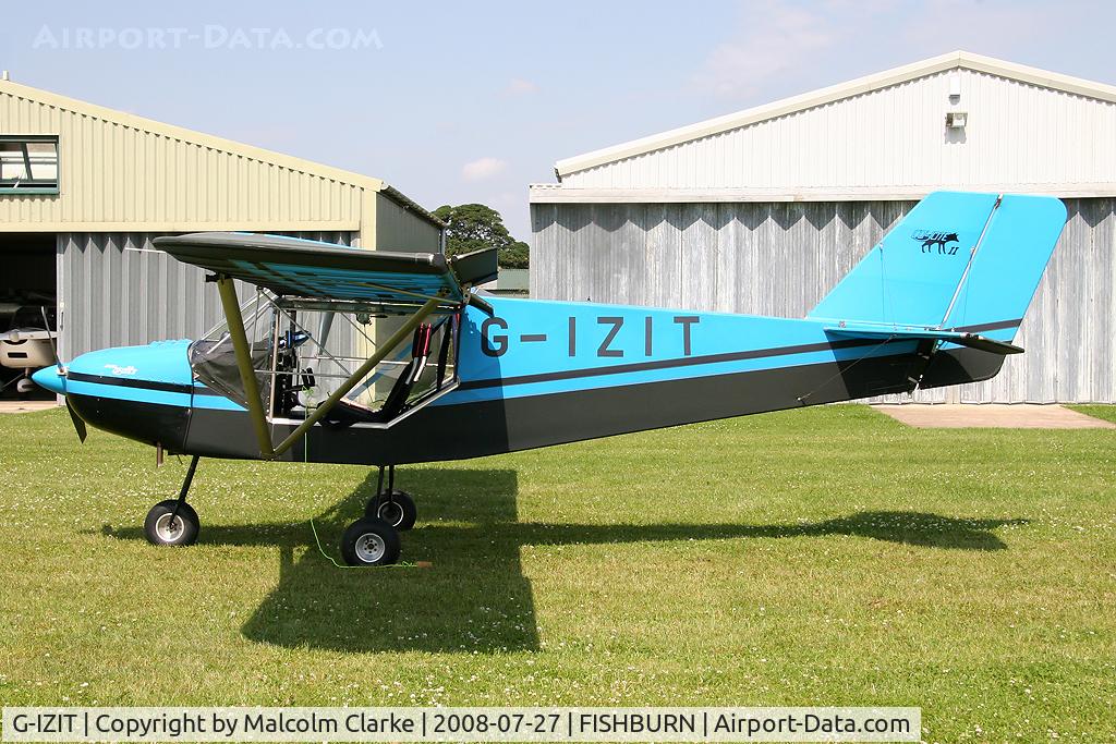 G-IZIT, 1996 Rans S-6ES Coyote II C/N PFA 204A-12965, Rans S6-ES Coyote II at Fishburn Airfield in 2008.