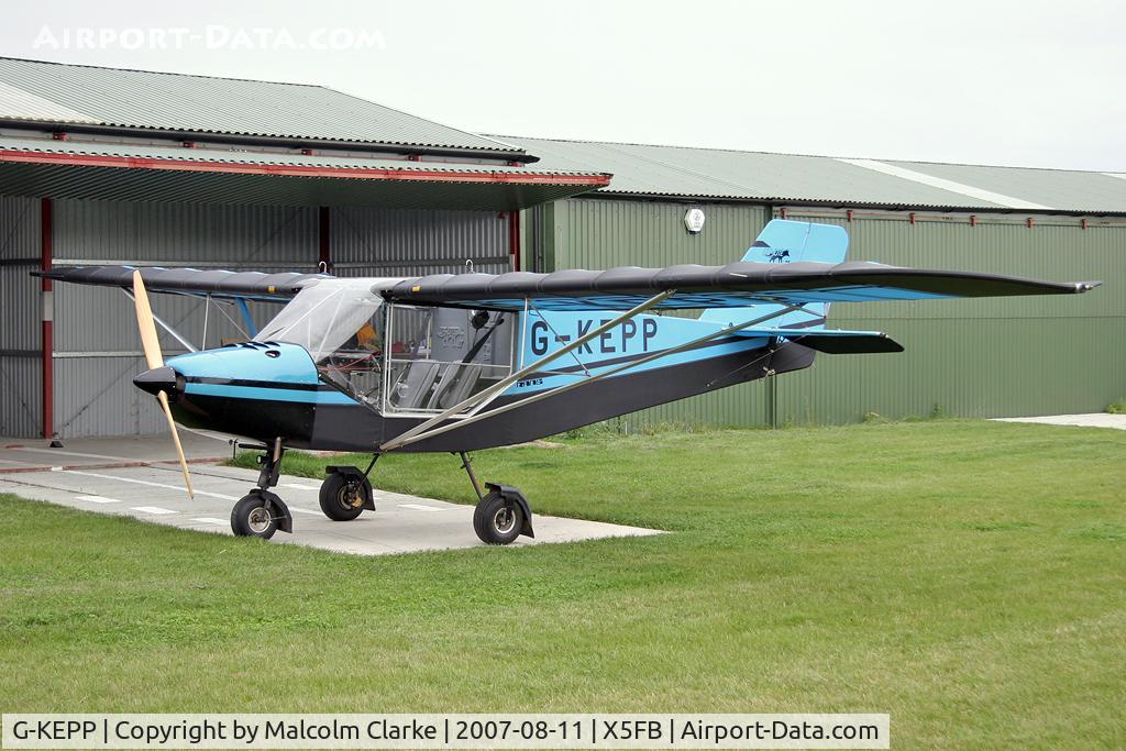 G-KEPP, 2004 Rans S-6ES Coyote II C/N PFA 204-14308, Rans S-6ES Coyote II at Fishburn Airfield in 2007.