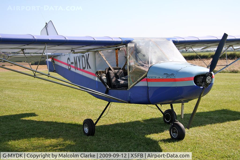 G-MYDK, 1992 Rans S-6ESD Coyote II C/N PFA 204-12239, Rans S6-ESD Coyote II at Fishburn Airfield UK in 2009.