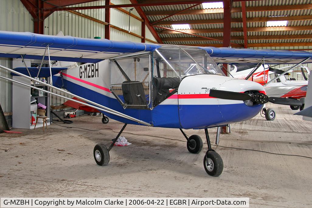G-MZBH, 1996 Rans S-6ESD Coyote II C/N PFA 204-12244, Rans S-6ESD/TR Coyote II at Breighton Airfield, UK in 2006.
