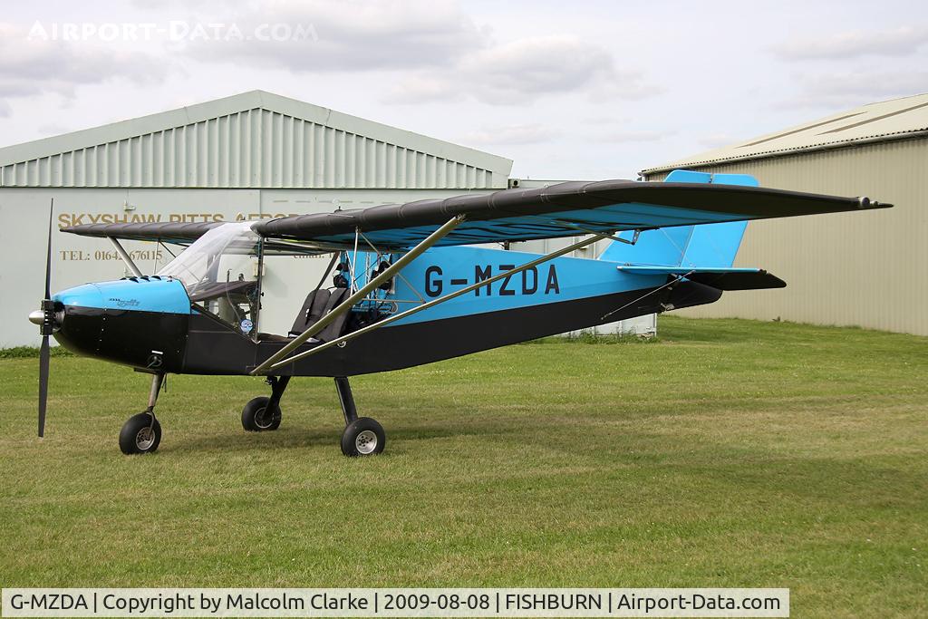 G-MZDA, 1996 Rans S-6ESD XL Coyote II C/N PFA 204-13019, Rans S-6ESD-XL(mod)/TR Coyote II at Fishburn Airfield, UK in 2009.