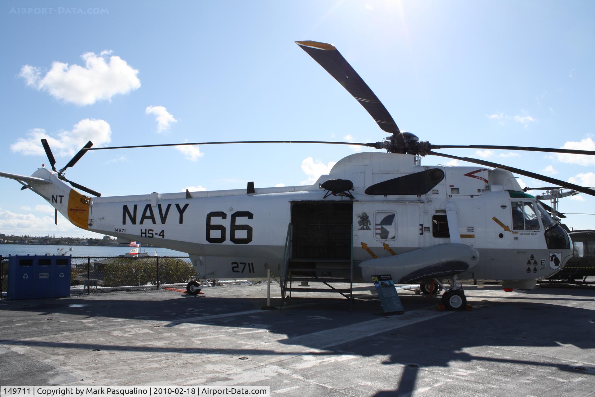 149711, Sikorsky SH-3H Sea King C/N 61128, Sikorsky SH-3A