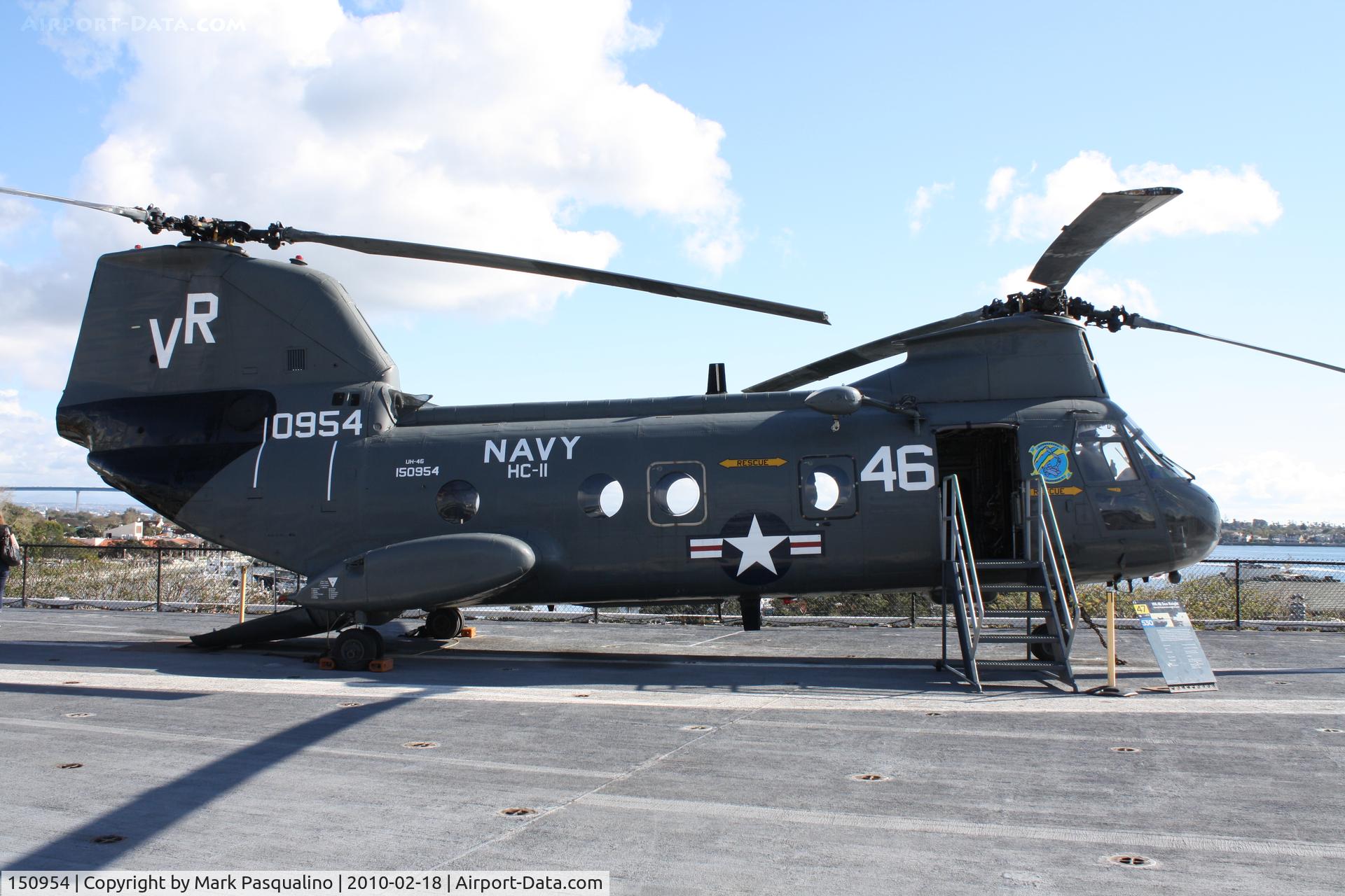150954, 1964 Boeing Vertol 107M H-46 Sea Knight (HRB-1/CH-46A) C/N 2040, Boeing-Vertol HH-46