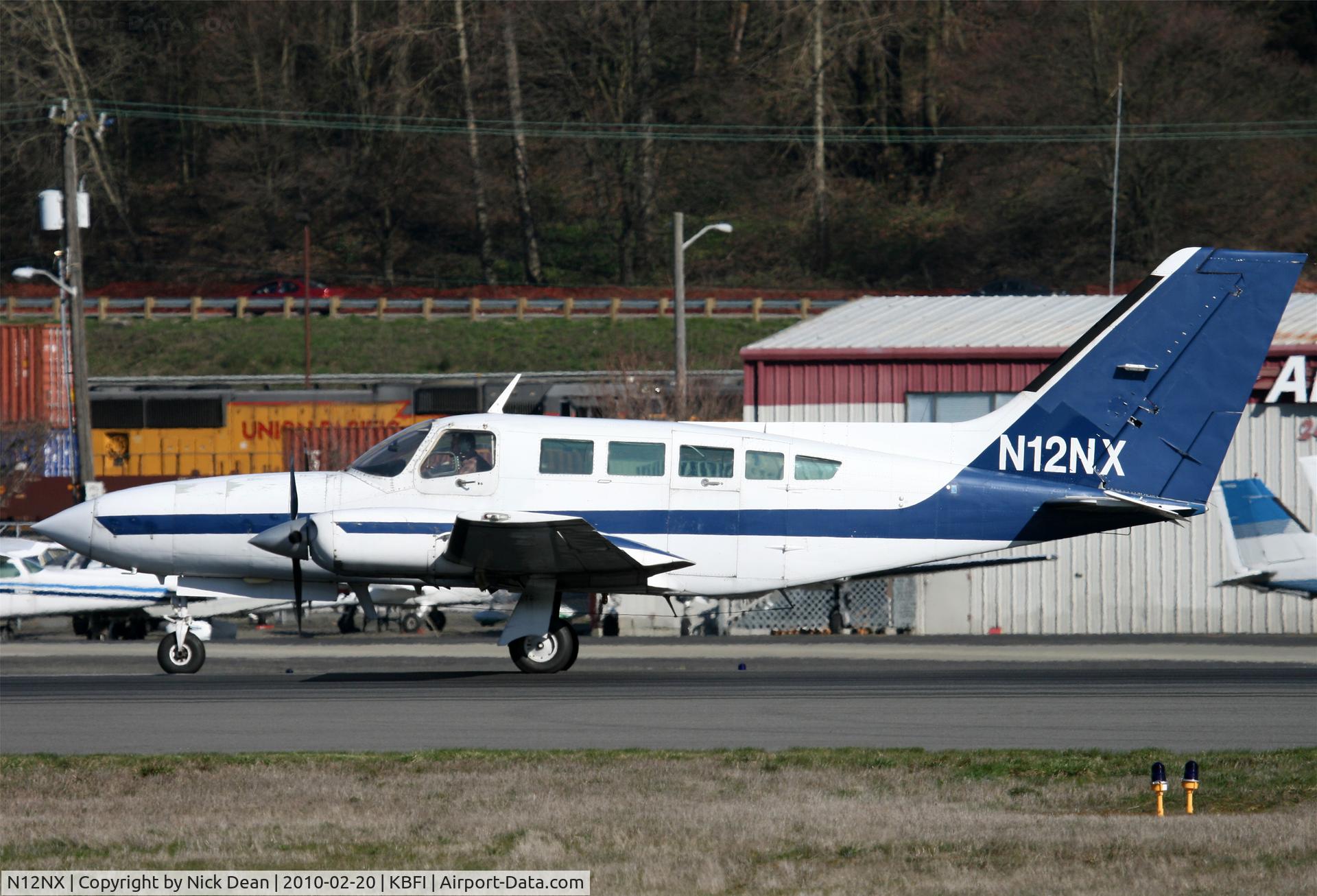 N12NX, 1980 Cessna 402C C/N 402C0290, KBFI