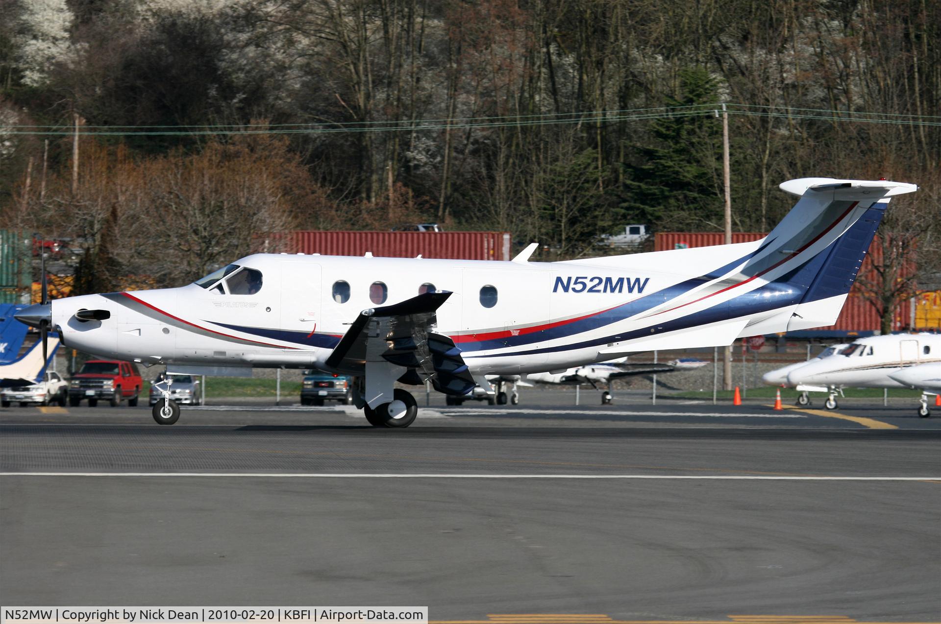 N52MW, 2009 Pilatus PC-12/47E C/N 1123, KBFI