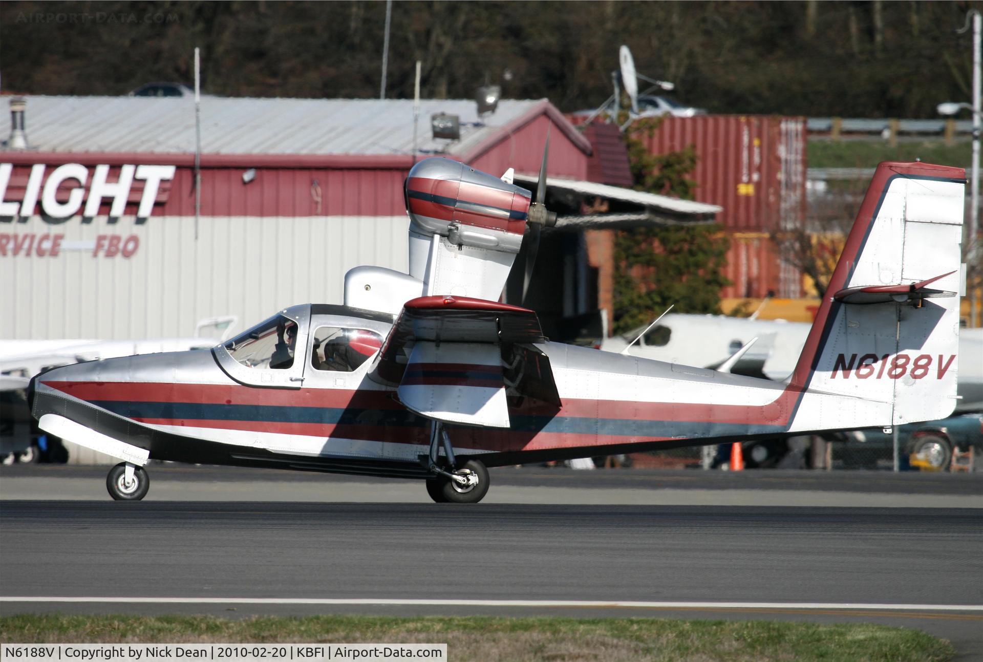 N6188V, 1977 Consolidated Aeronautics Inc. LAKE LA-4-200 C/N 841, KBFI