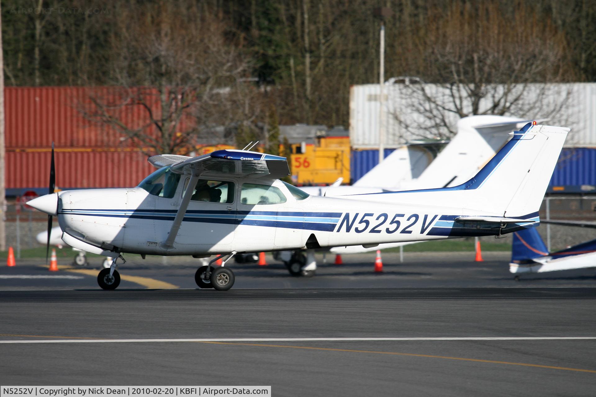 N5252V, 1980 Cessna 172RG Cutlass RG C/N 172RG0485, KBFI