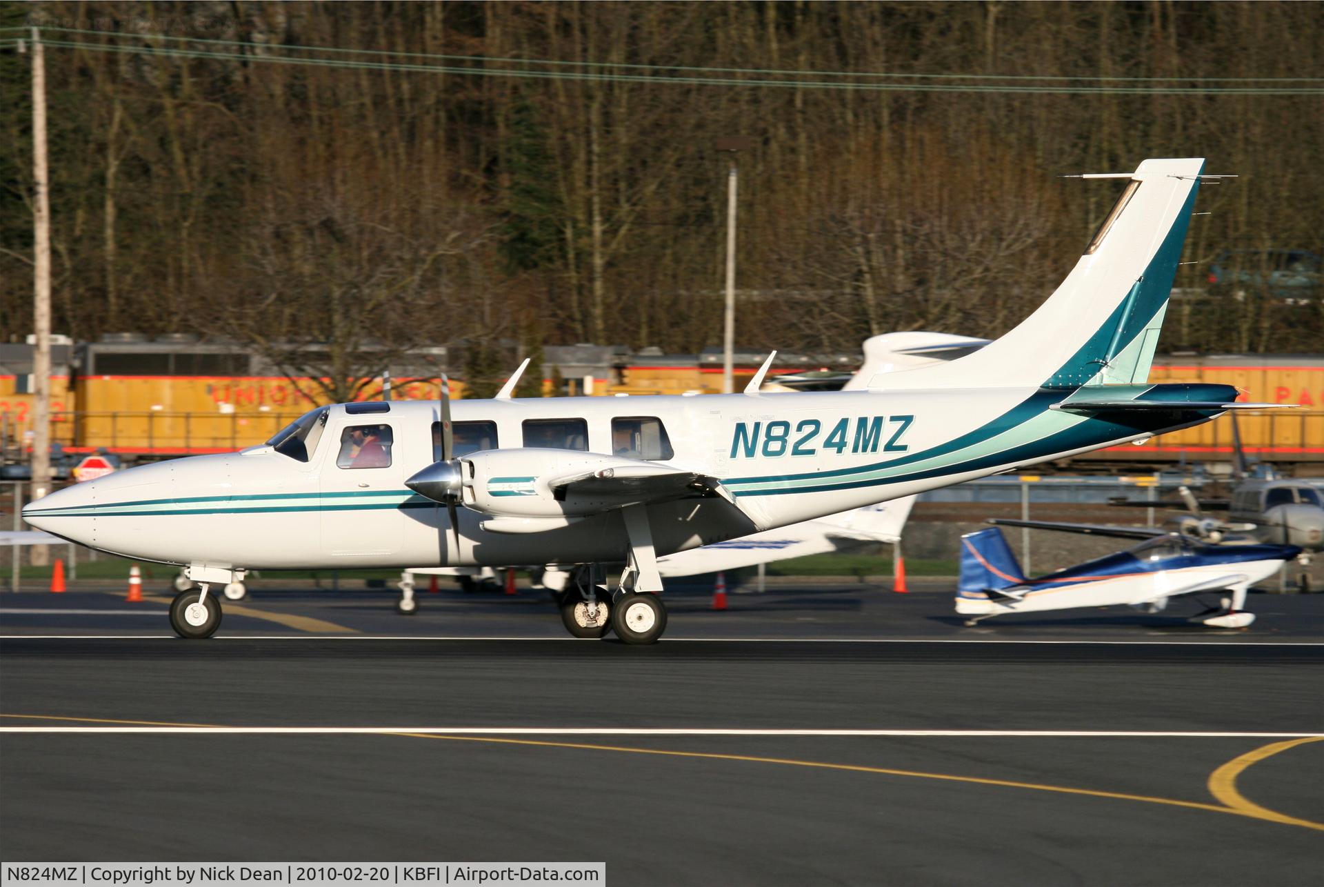 N824MZ, 1980 Piper Aerostar 601P C/N 61P08518163449, KBFI