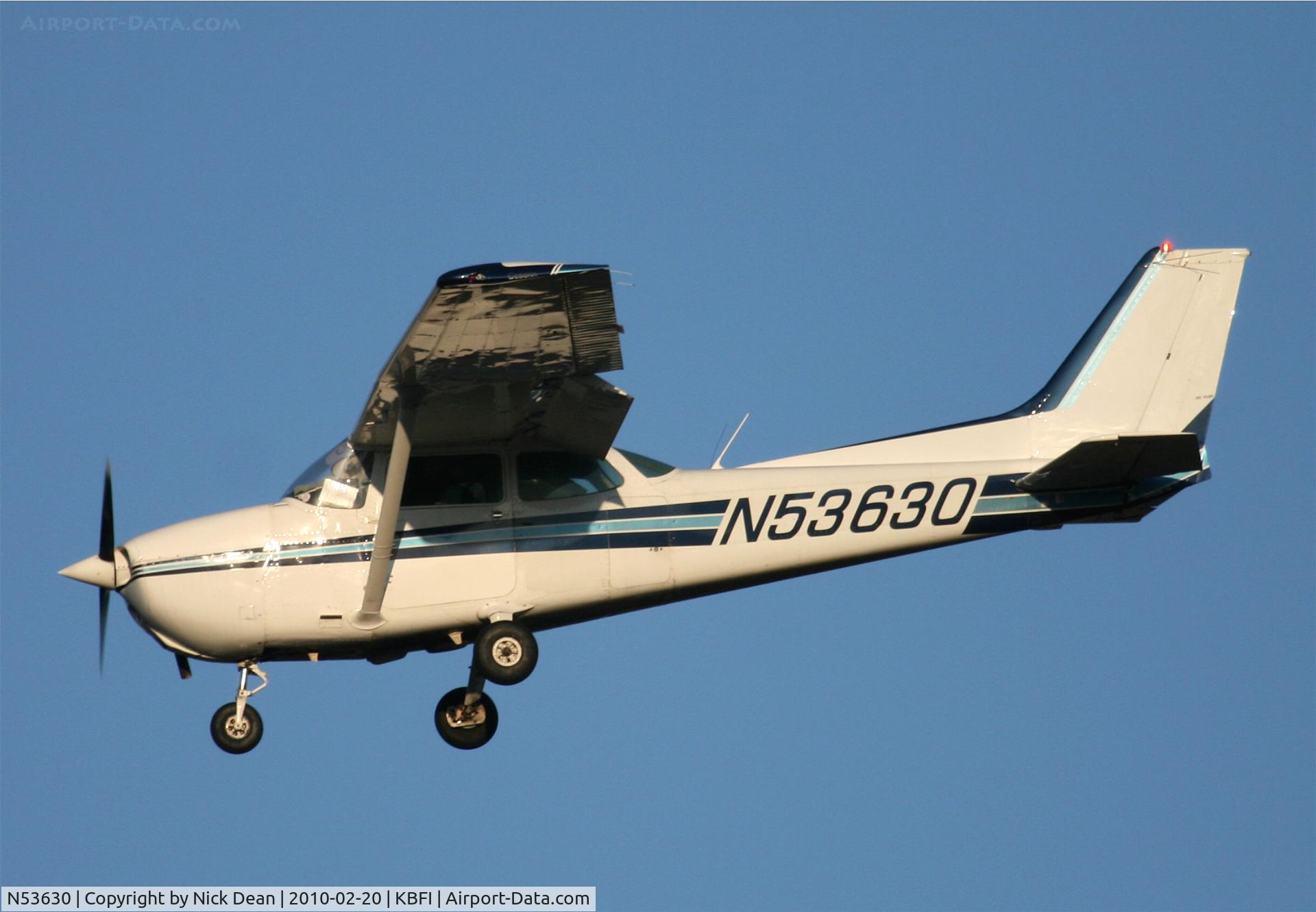 N53630, 1981 Cessna 172P C/N 17274789, KBFI