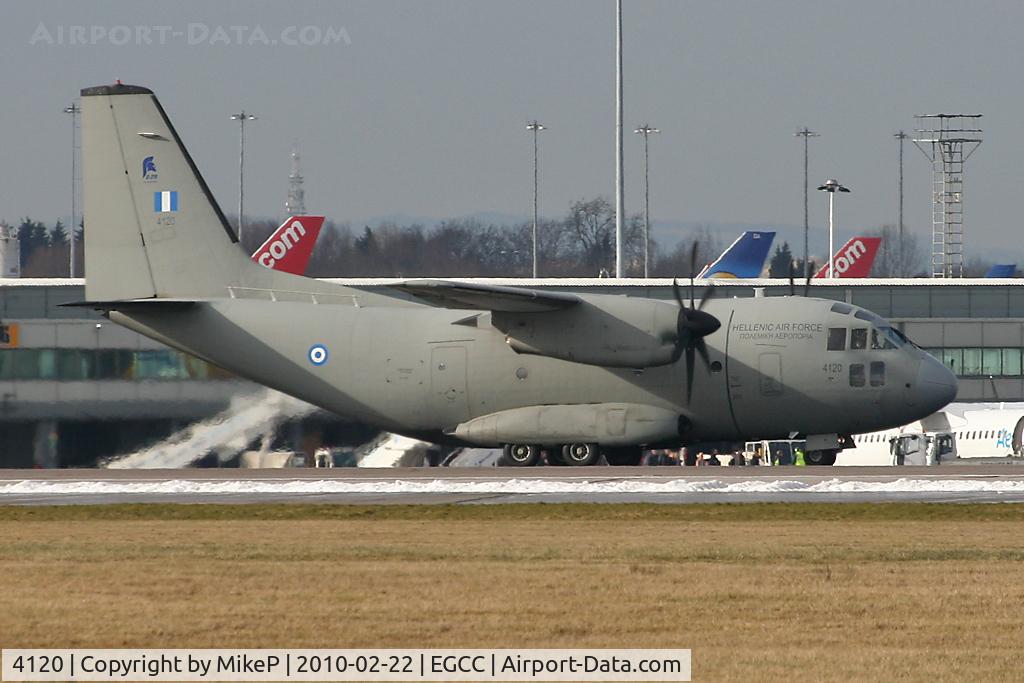 4120, Alenia C-27J Spartan C/N 4120, Unusual visitor to Manchester.