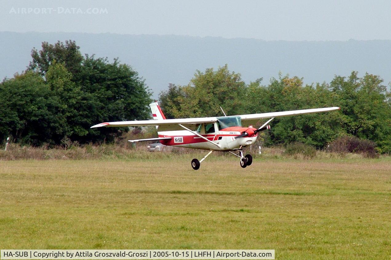 HA-SUB, 1978 Cessna 152 II C/N 15282919, Farkashegy Airfield Hungary