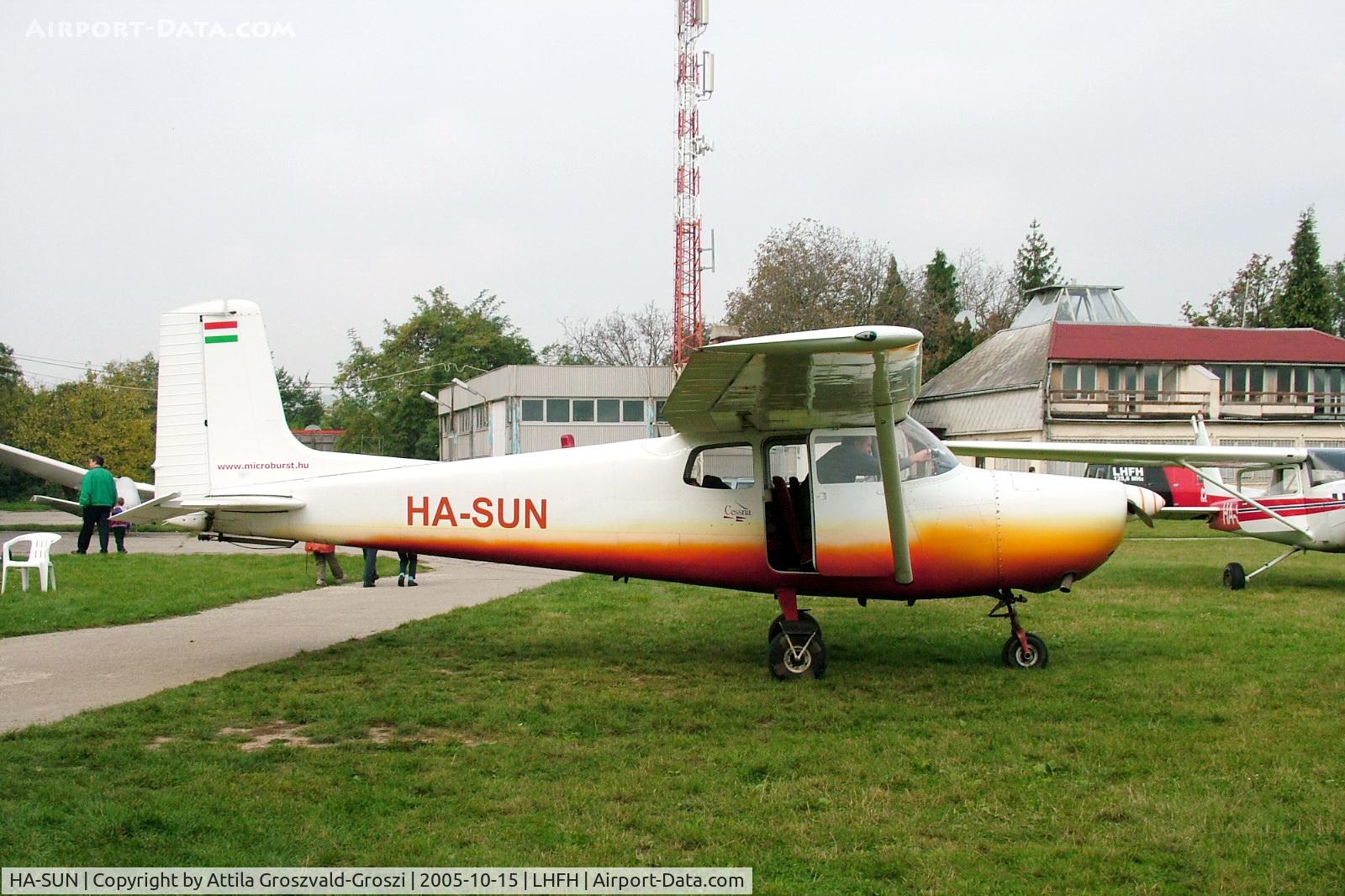 HA-SUN, 1958 Cessna 172 C/N 36536, Farkashegy Airfield Hungary