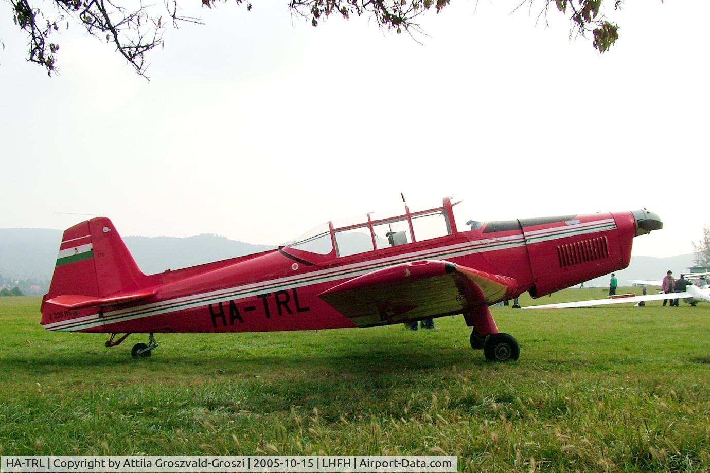 HA-TRL, 1961 Zlin Z-226T Trener 6 C/N 370, Farkashegy Airfield Hungary